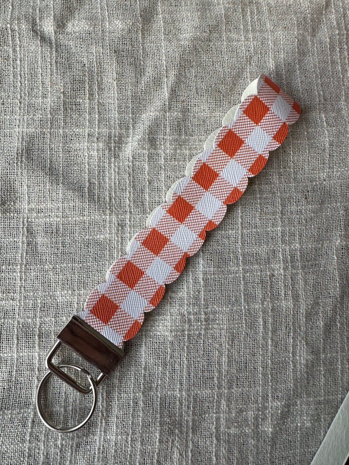 Handcrafted Halloween & Fall Faux Leather Key Fob Wristlets